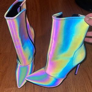 Steve Madden Holographic Heels